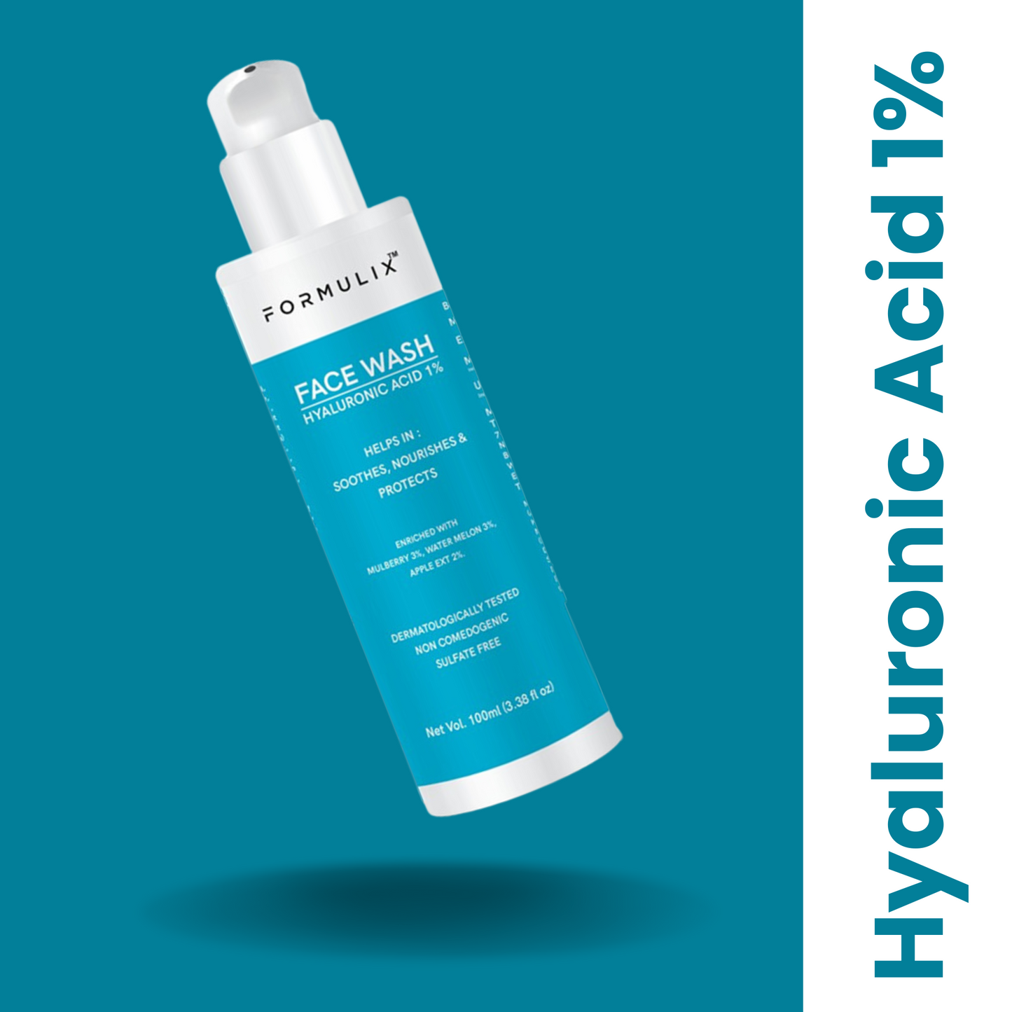 Hyaluronic Acid 1% Face Wash 100ml