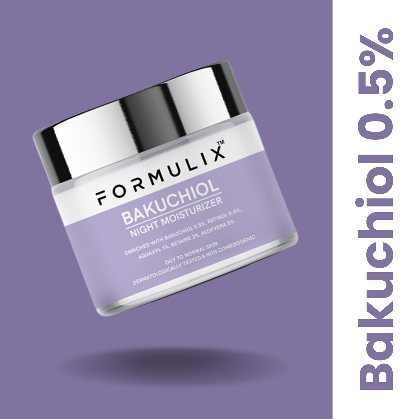 Bakuchiol 0.5% Night Moisturizer 50g